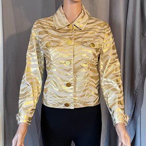 Cool Zebra Print Statement Jacket